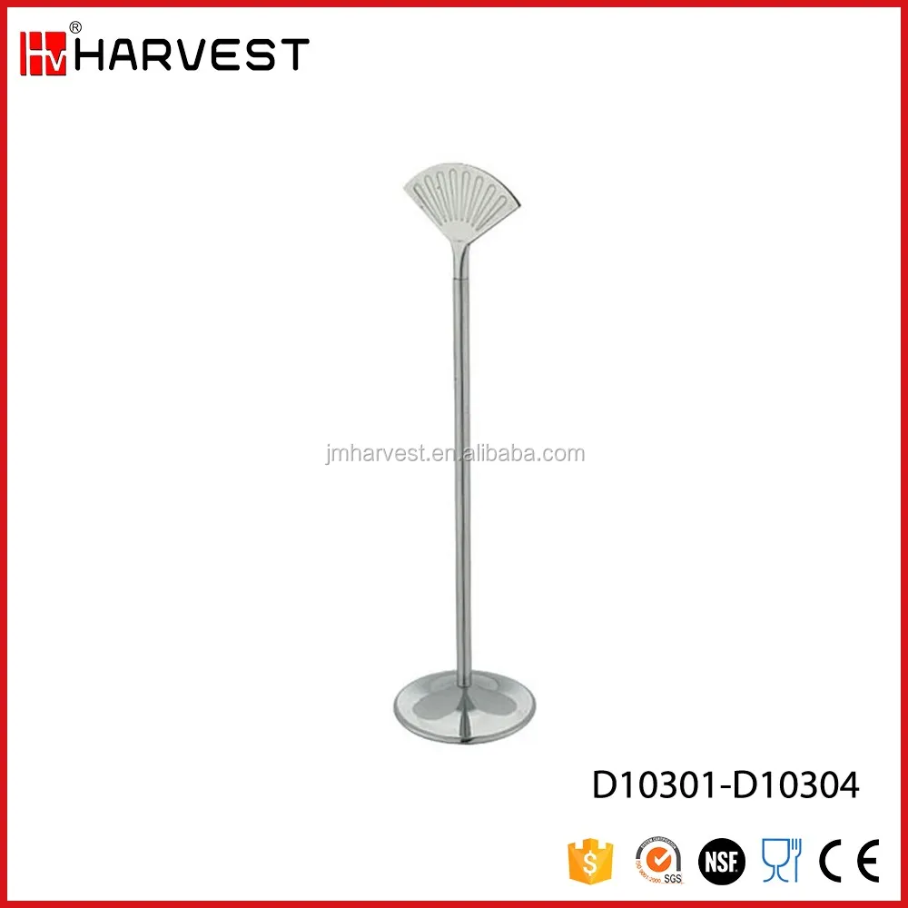 Нержавеющая Сталь Ресторан Таблице Место Держатель Карты Меню с Круглое Основание Стенда