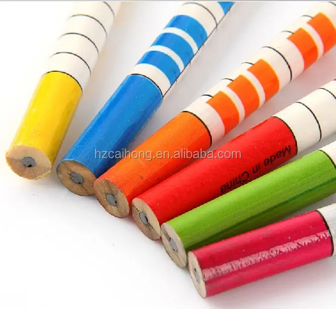 fancy wooden pencil, hot for gift and promotional CH6837, pencil shaped ball pen
