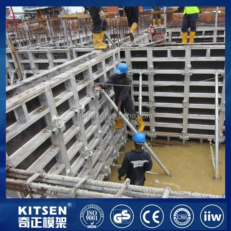 Heavy-duty Aluminum Aluma Column and Wall Panel Formwork System