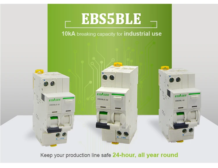 32A 2 полюса rcbo автомат защити цепи цена Электромагнитного Типа