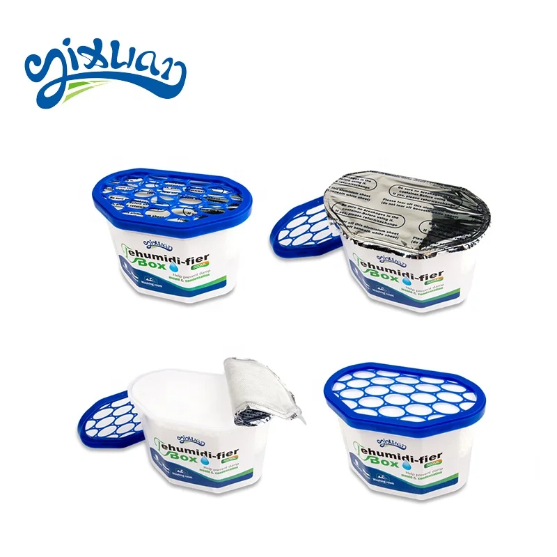 Suredry calcium chloride closet 500ml damp rid dehumidifier/moisture absorber box