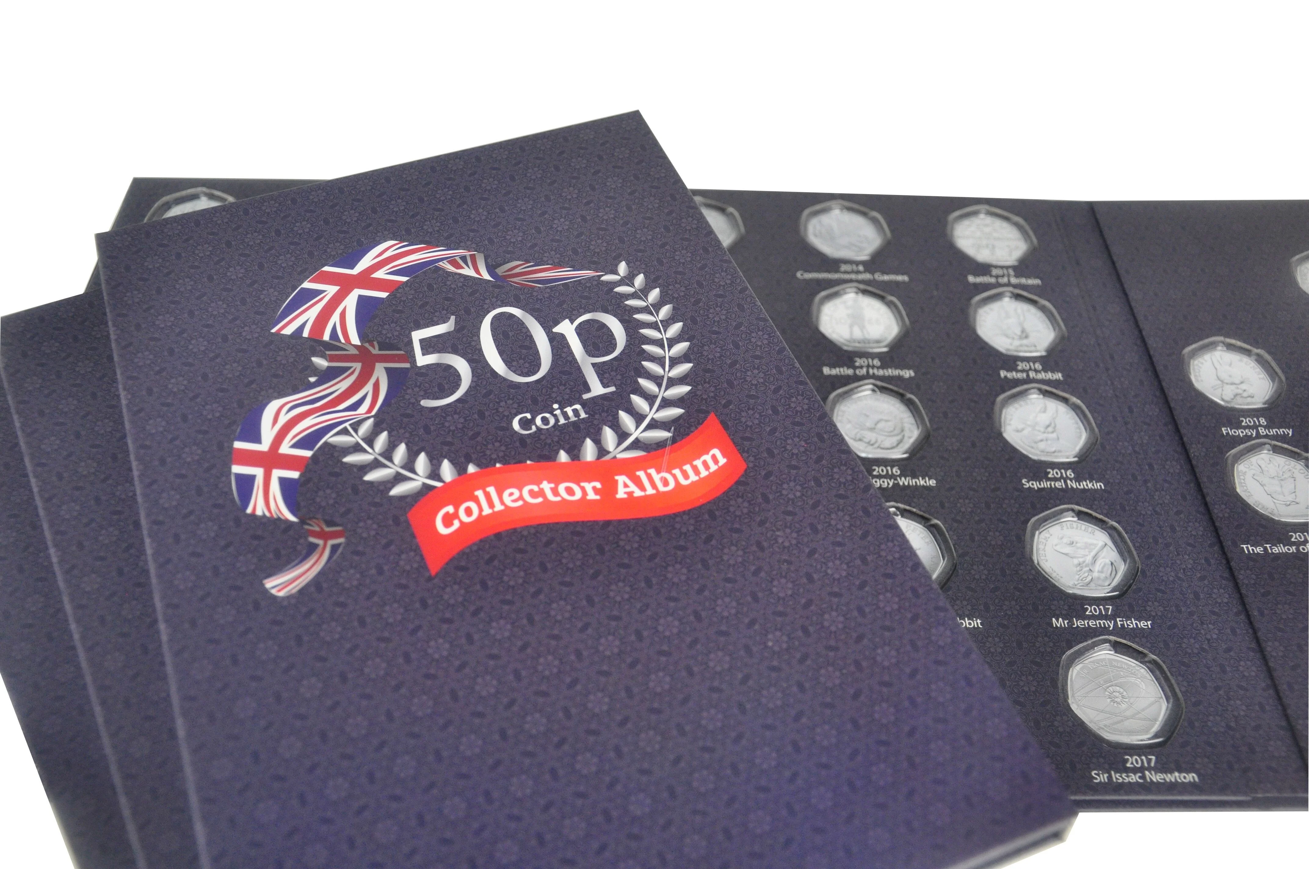 50p  All Coin Collector  Album