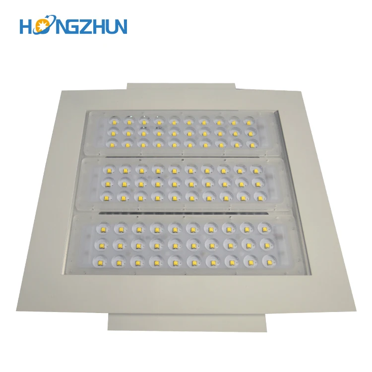 50w 100w 150w 200w gas station bridgelux outdoor waterproof led canopy light
