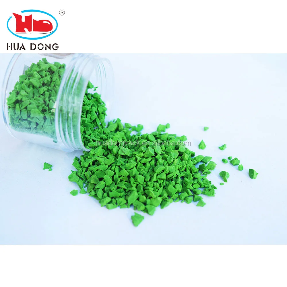 
Multi color rubber flooring material EPDM rubber granules for stadium 