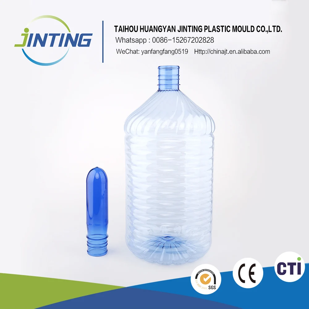 China manufacturers disposable pressure port plastic water preform PET bottle