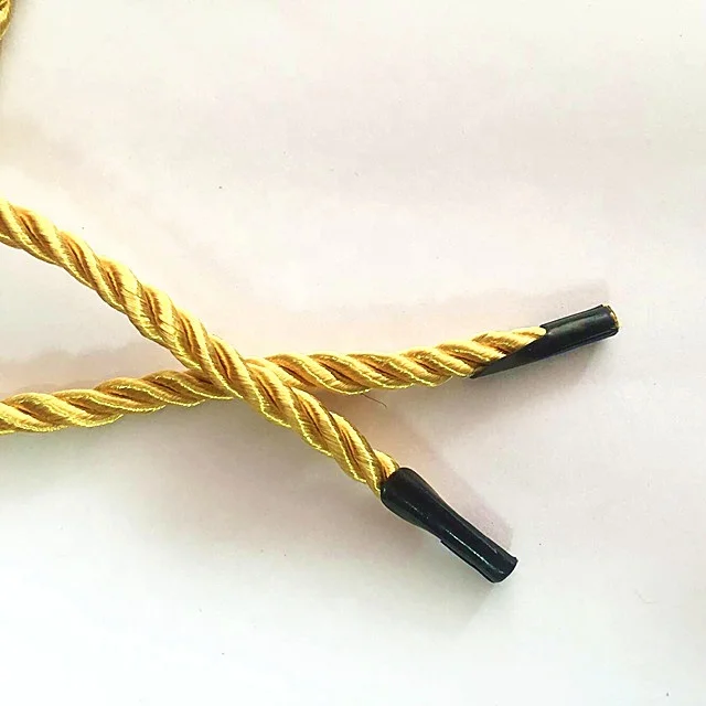 
Twisted rope plaited bag cord three strand 5mm shopping bag rope handle 