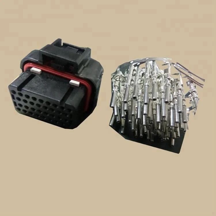 ECU 34 PIN Женский омд S60 S80 проводов автомобильной разъем с терминалом EM4/48 Motec Haltech