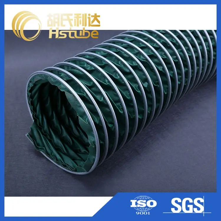 Nylon Fabric Ventilation Pipe Ventilated Hose Plastic Canvas Flexible Telescopic Tube Intake Exhaust Duct