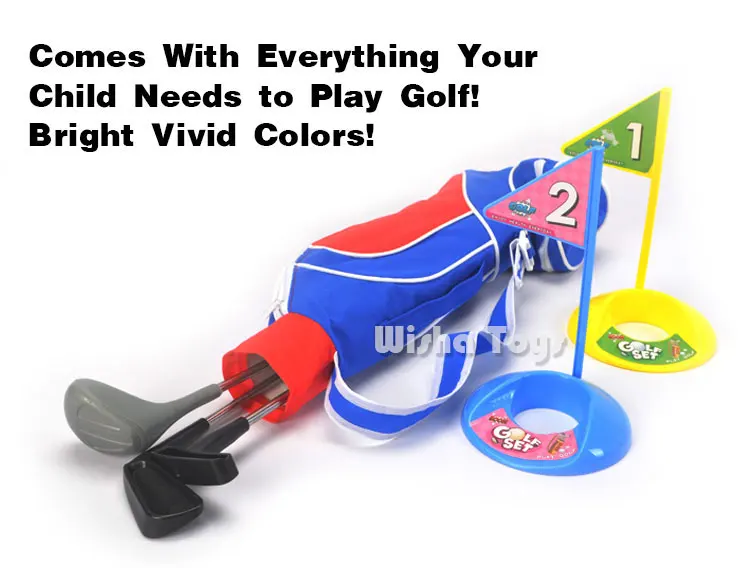 Kid educational toy outdoor sport games golf set children toy