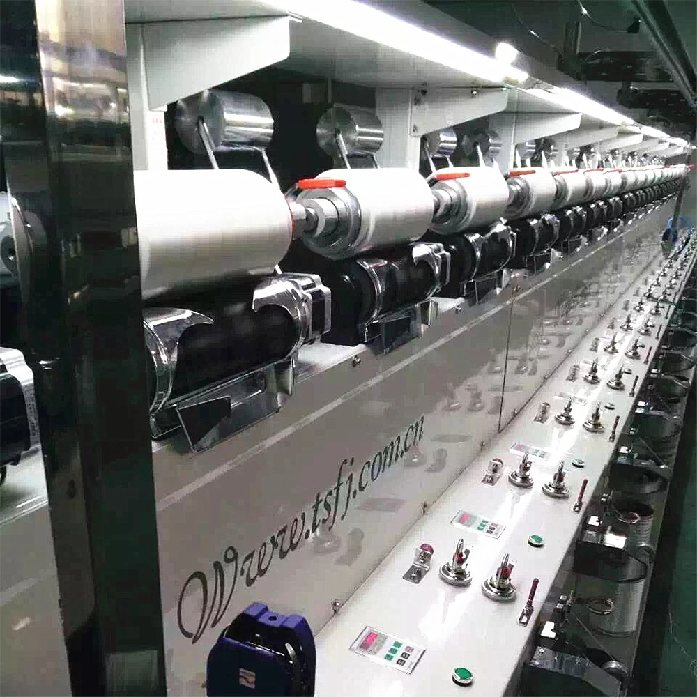 
high speed winding yarn on big bobbin winder 