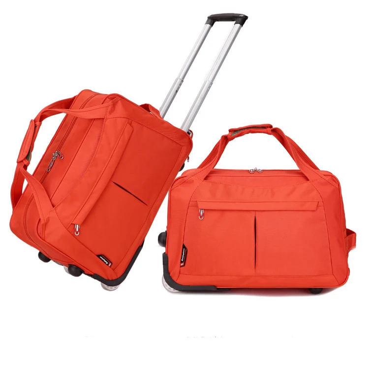 Carry On Under Seat Wheeled Small Trolley Luggage Bag