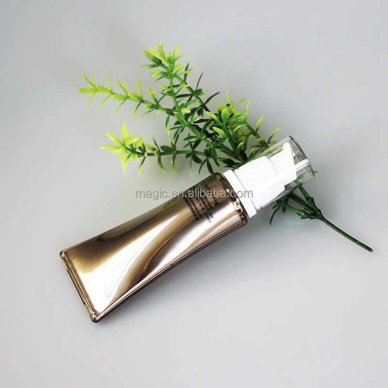 Tube Packaging, Airless Cosmetic Packaging BB Cream Bottle, Plastic Screen Printing