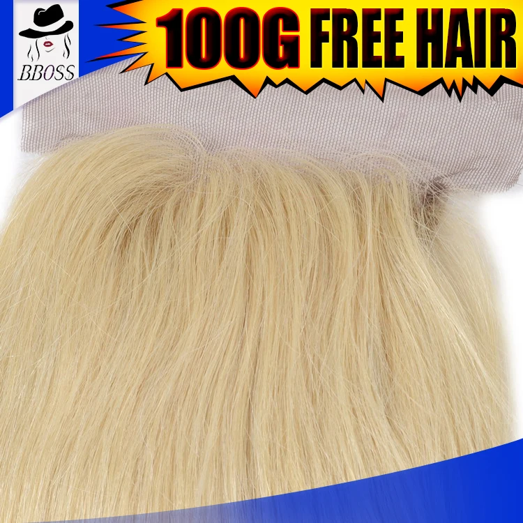 
Hgh quality 613 hair closure,free sample ombre 613 bundles with closure,remy virgin mongolian blonde human hair with closure 