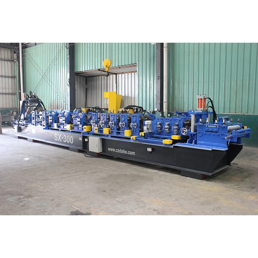 
Full-automatic C and Z purlin forming machine CZ profile steel roll former 