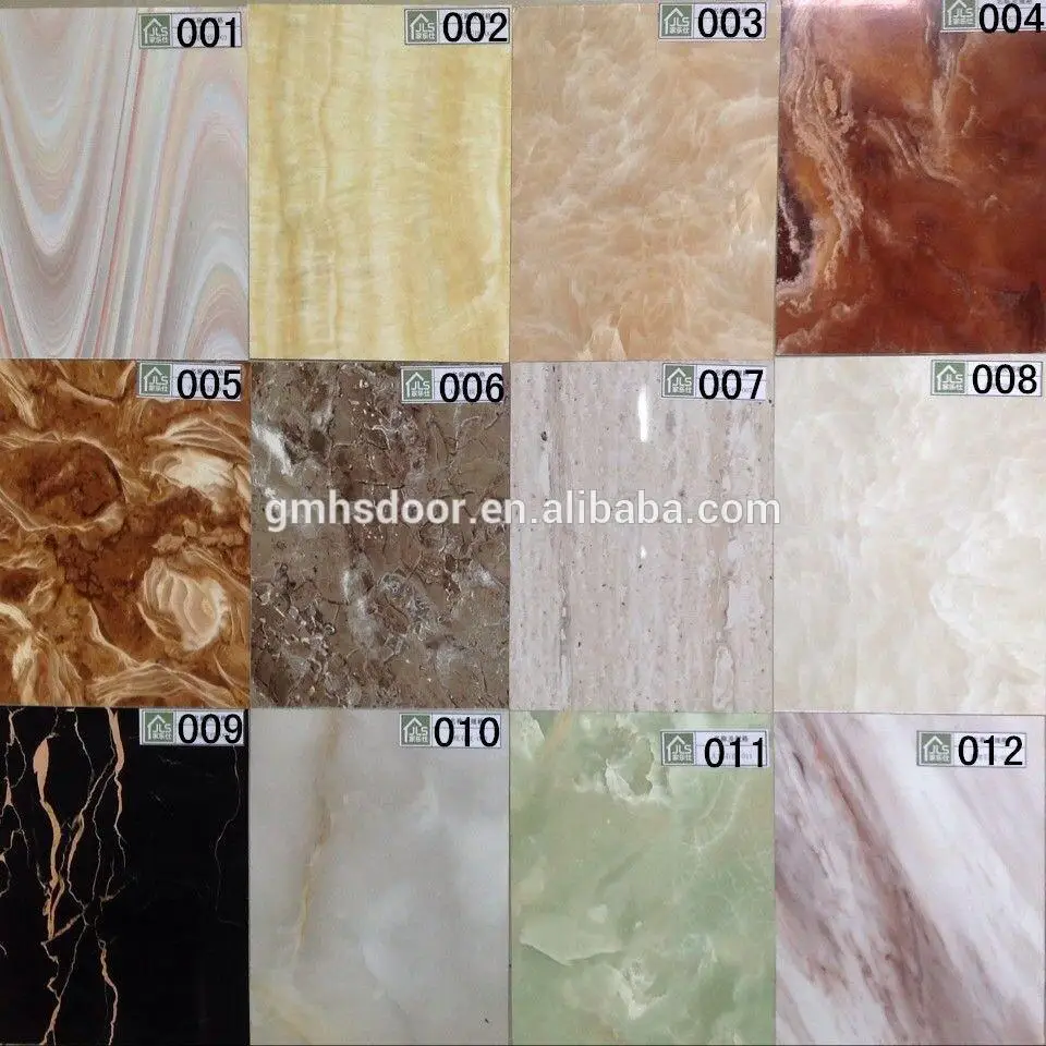 ПВХ потолочная плитка, пластиковые строительные материалы, ПВХ ламинированные листы, искусственный мраморный камень