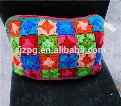 завода оптовой красочные стороны вязание крючком трикотаёные подушки