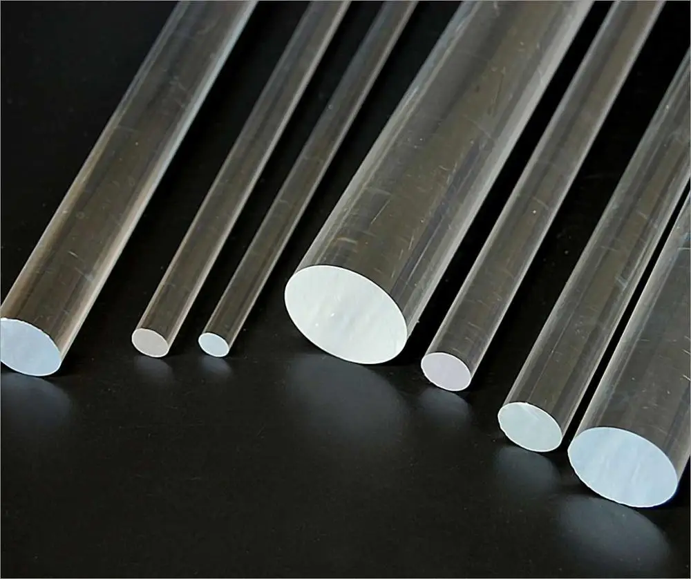 15mm diameter clear polycarbonate rod