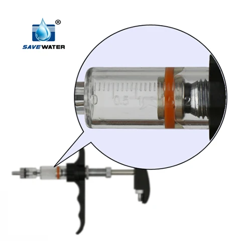 Automatic veterinary dose syringe gun livestock injection gun
