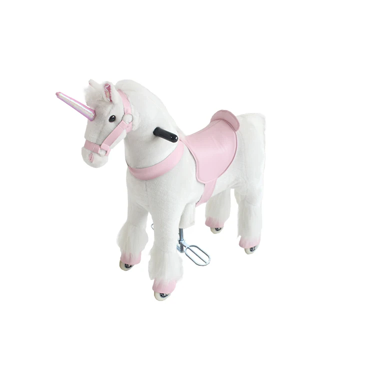 Well Priced adult pony ride on toys walking toy unicorn