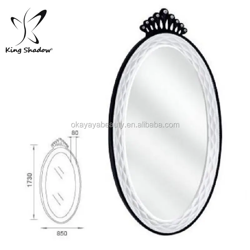 beauty salon styling mirror station stainless steel mirror station for hair salon