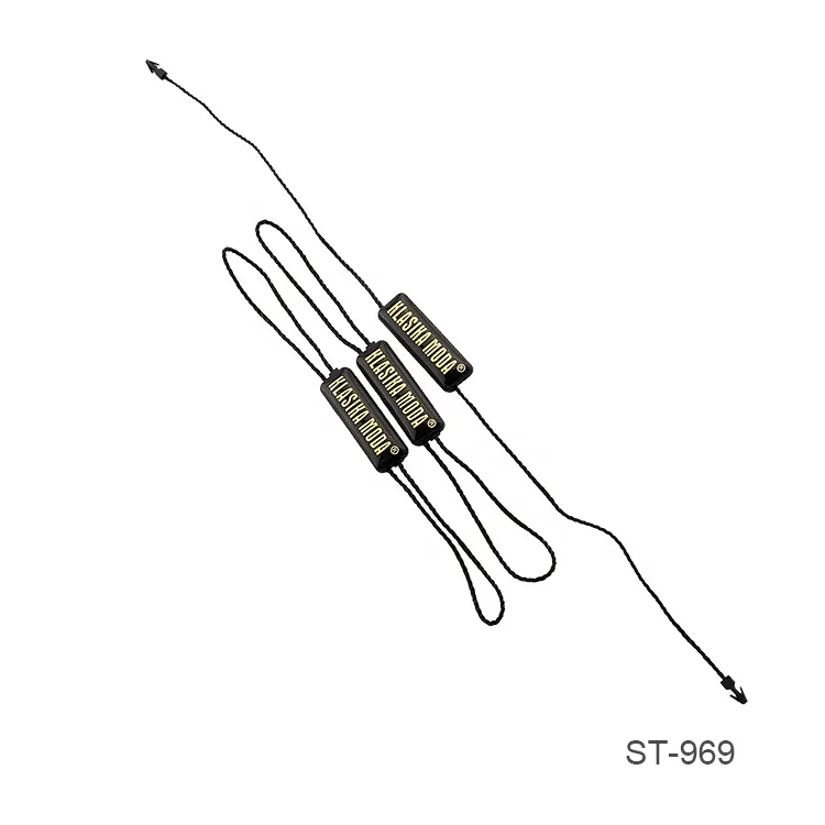 Garment Hangtag Manufacturer High Quality Nylon Cord Plastic for plastic seal garment tags plastic price tag