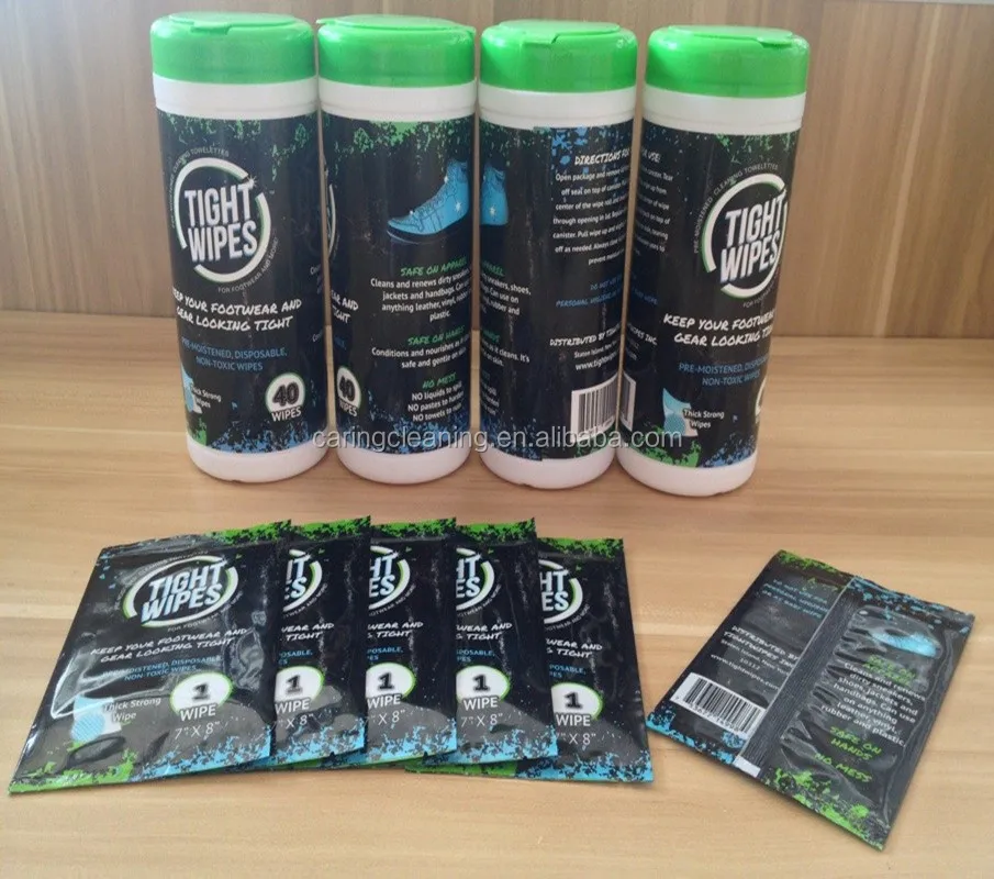 Влажные салфетки для кроссовок