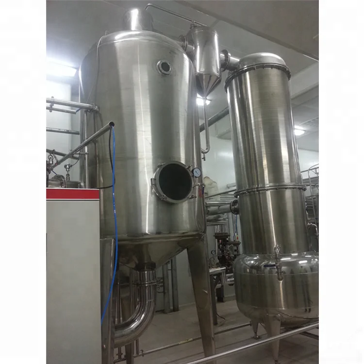 Tomato paste falling film evaporator tomato concentrate sauce single effect vacuum concentrator manufacturing machine for sale