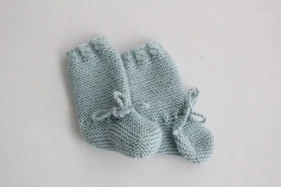 IMF custom Cashmere Newborn Sock Shoe Soft Warm Comfortable Winter knitted wool Baby Booties