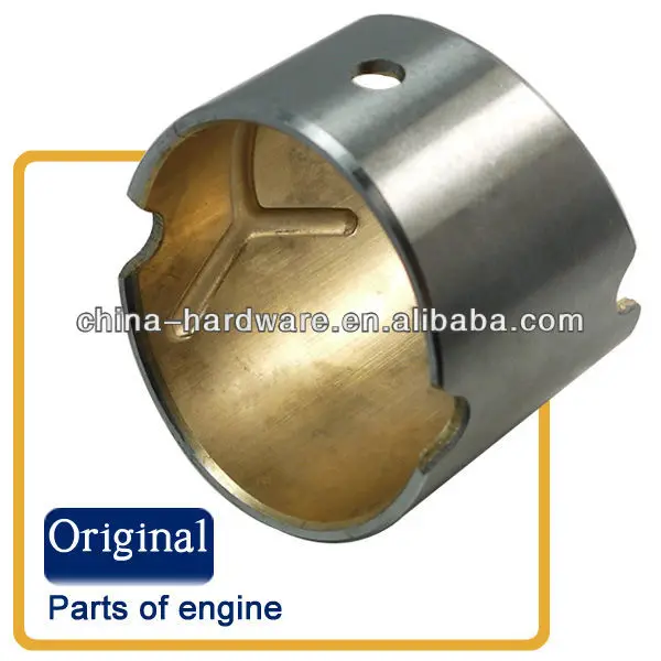 machine 6bt bimetal bearing steel bronze layer bi metal bush 8 12 14 18 20 23 25 30 34 35 38 40 44 45 bi-metal solid bushing