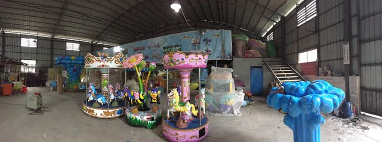 NQK-D10 2016 new design carousel kiddie ride carousel horses amusement ride kids coin operated game machine for amusement park