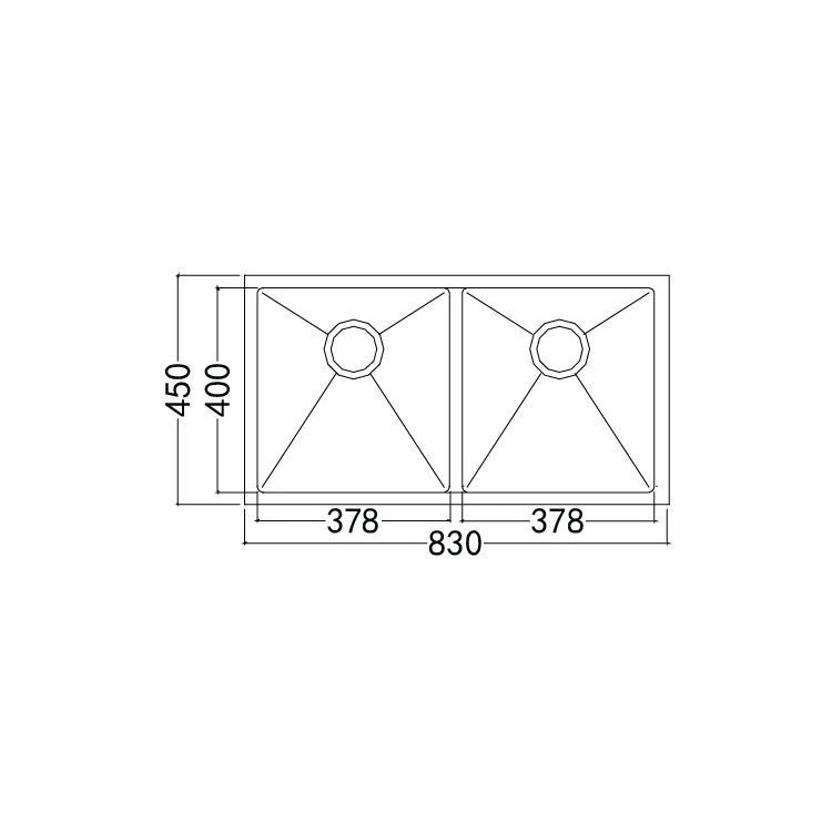 hand-made sink /stainless steel kitchen sink