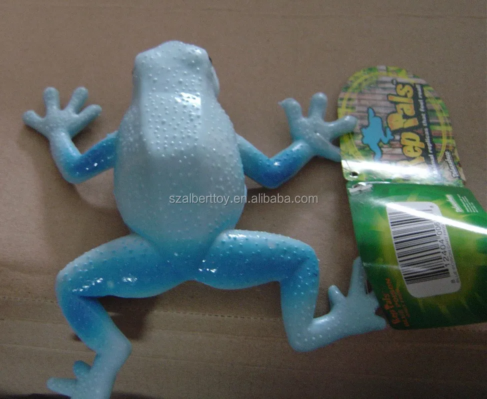 squishy animals rubber frog toys for children