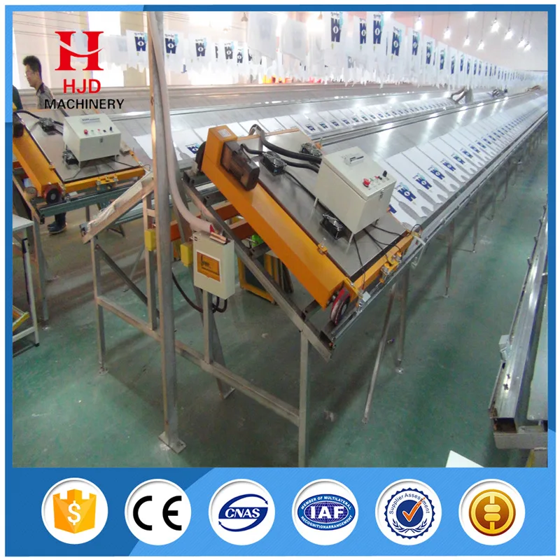 
High Grade t-Shirt Screen Printing Automatic Moving Flash Dryer Price 