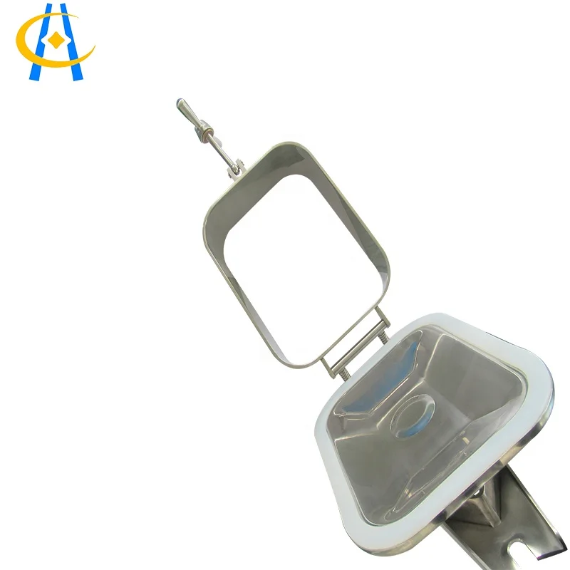 
2021 NEW food grade Sanitary stainless steel Rectangular Manway Manhole cover for beer tanks 