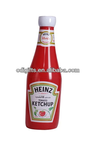 inflatable ketchup bottle