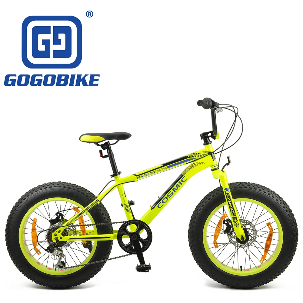 Хорошая производительность стали 20 дюймов 7 скоростей 4,0 жира шины для велосипеда