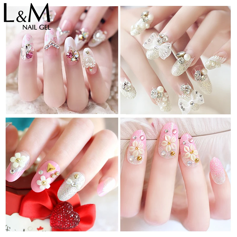 Clear Super Sticky Nail Glue Gel Nail Art Sticky UV Rhinestone Glue Gel