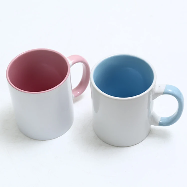 Wholesale promotion Grade AB two tone sublimation mug for printing