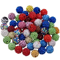 Valentine Rhinestone Chunky Bubblegum Beads Resin Gumball Loose Beads Lot