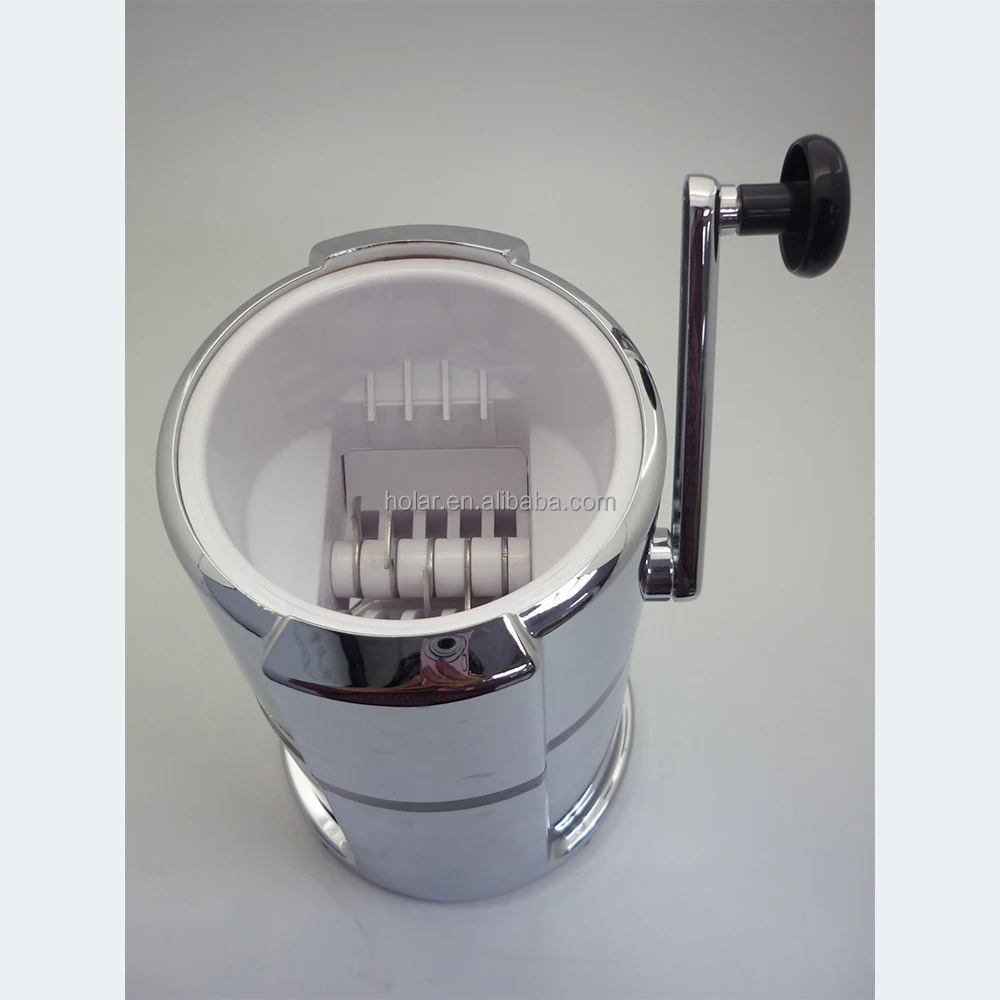 [Holar] Taiwan Made Hand Crank Ice Shaver with Stainless Steel Blades