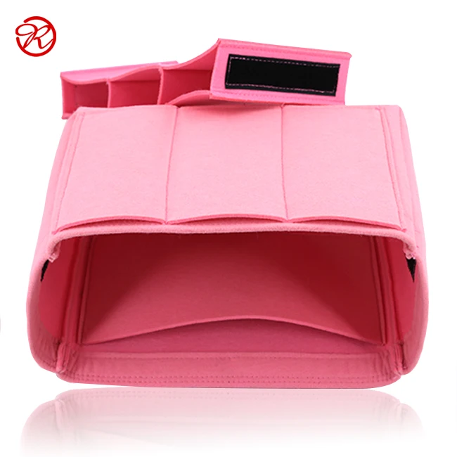 
Felt Handbag Organizer Cosmetic Insert Smart Design and Storage Save Time and Stress Switch Bags Quickly 
