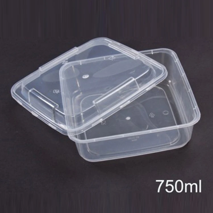 SM6-3103 Microwavable disposable plastic takeaway food container / box