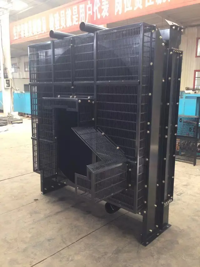 QSX15-G6 Diesel Generator Radiator For Cummins Genset Engine