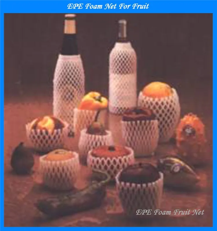 CE standard fruit pe foam packaging net bags machine