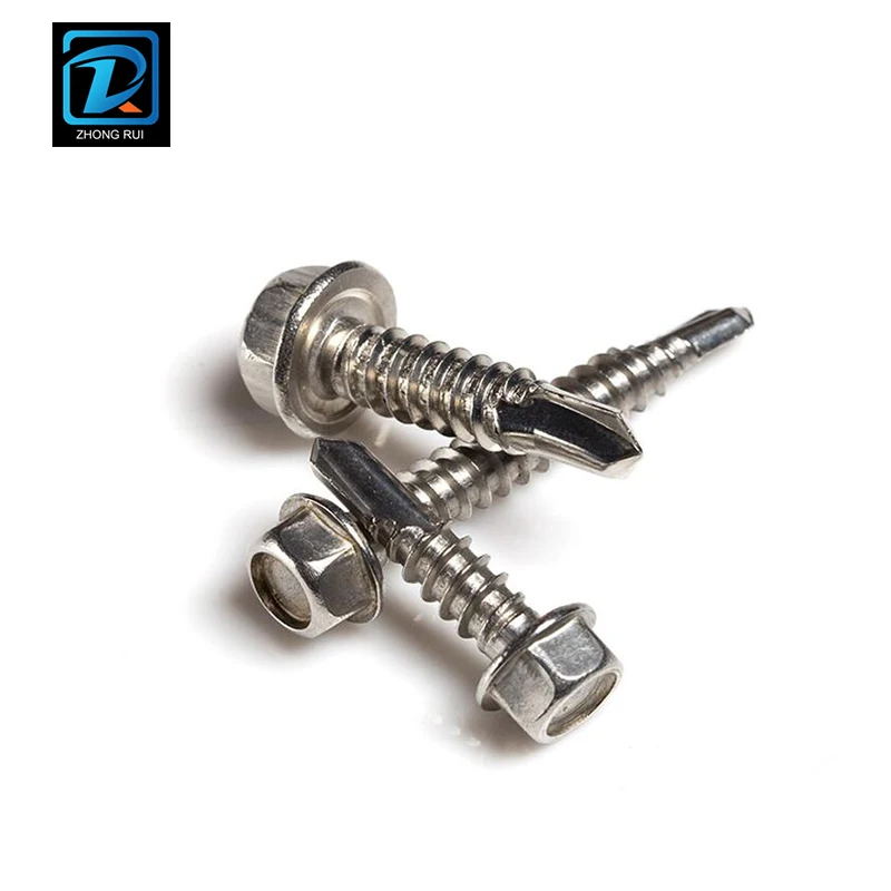 
304 Hex Flange Head Self Drilling Screw 