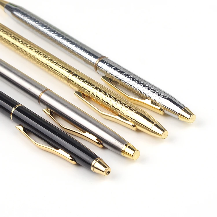 Factory direct import advertising pen promotional silver pen