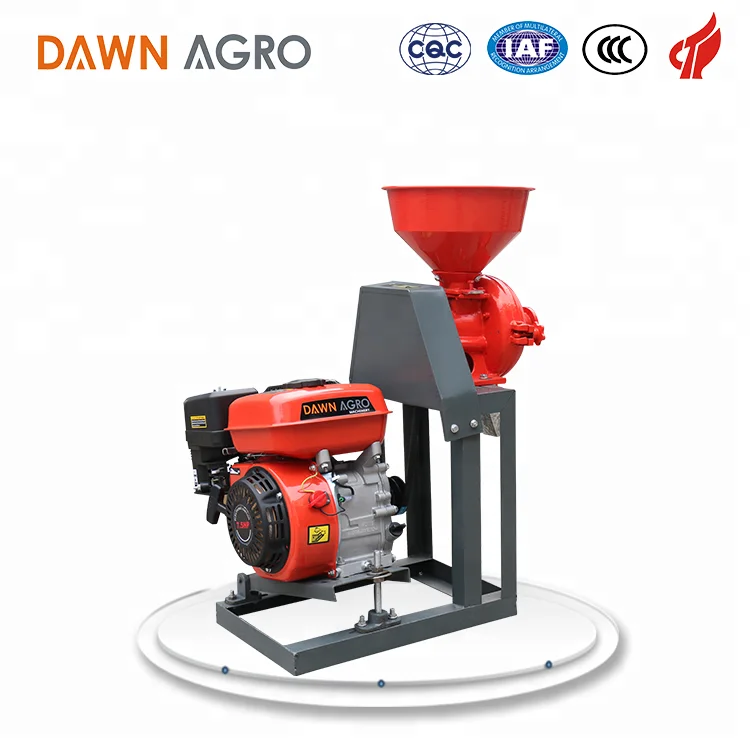 DAWN AGRO Mini Corn Maize Flour Mill Machine  Grain Grinder Crusher Machinery