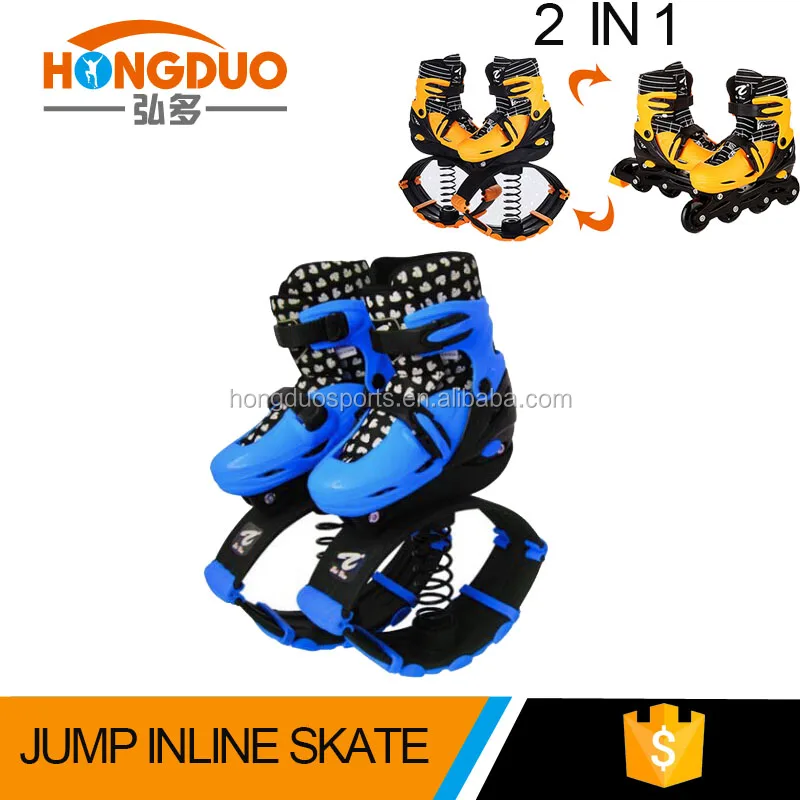 High bounce spring jumping shoes for adult