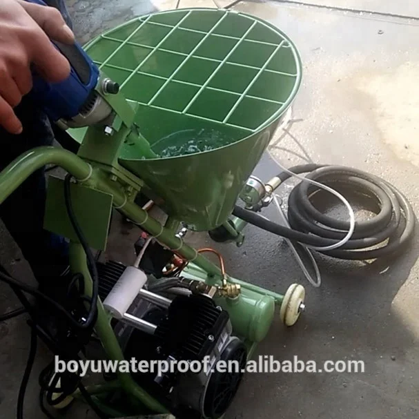 Portable High Pressure Cement Mortar Spraying Plastering Machine