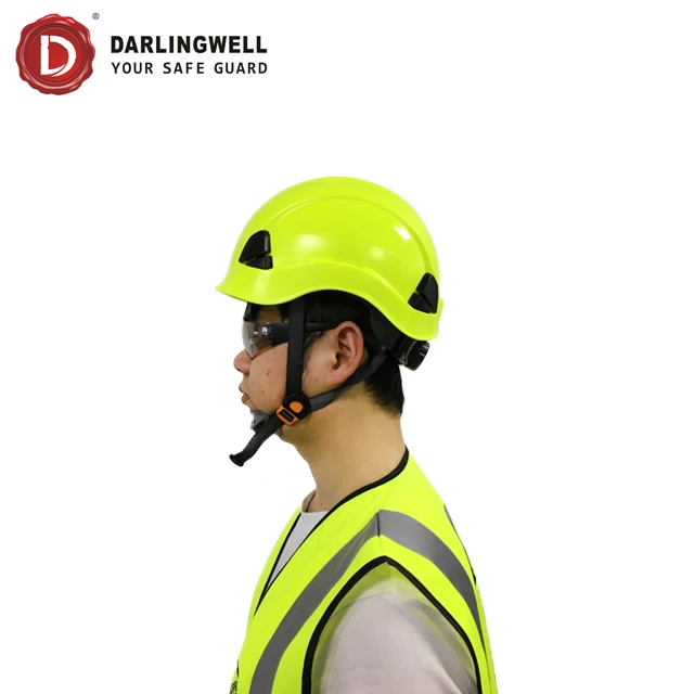 Darlingwell Sports safety helmet Professional climbing Helmet Rescue  meet CE EN397 approval canyoning helmet logo